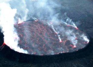 Goma: L’éruption interne du volcan Nyamulagira est imminente, prévient l’OVG