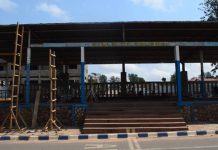 Kolwezi: La tribune du cinquantenaire en train de faire peau neuve