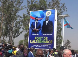 Lualaba/Kolwezi: Inauguration du pont de l’alternance