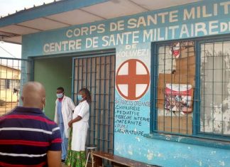 RDC: 60è anniversaire de l’indépendance, le Centre de Santé Militaire appuyé en matériels contre la covid-19