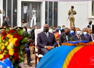 Obsèques du juge Yanyi: le prĂ©sident s’incline devant la dĂ©pouille