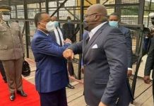 Le Président de la République Félix Tshisekedi séjourne à Brazzaville