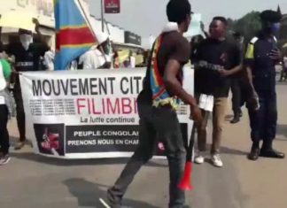 Kasaï-Central/Annulation de l’entérinement de Malonda: Marche des jeunes de mouvements citoyens
