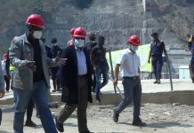Lualaba/Ministère de l’Energie: Le ministre Kakwata palpe du doigt l’évolution des travaux de construction du barrage hydroélectrique de Busanga
