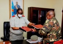 RDC/Remise et reprise à la maison militaire du Chef de l’Etat: Le général-major Mualunda a, officiellement, pris ses fonctions