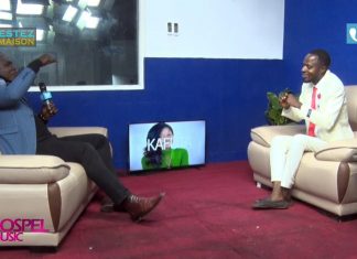 A CĹ’UR OUVERT DANS RECTO VERSO LE PRÉSIDENT HONORAIRE DE AMCC DANNY MBUYA S’EXPLIQUE DANS GOSPEL MUSIC