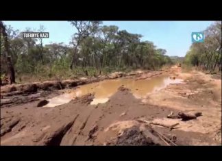 TUFANYE KAZI KUALABIKA KUA BARABARA KOLWEZI KASAJI