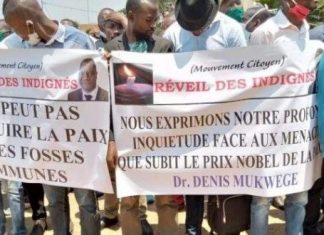 RDC/Bukavu: Une marche de soutien à Dénis Mukwege