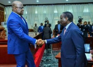 RDC: Le Chef de l’État Felix Tshisekedi a reçu le Chef du gouvernement, Ilunga Ilunkamba