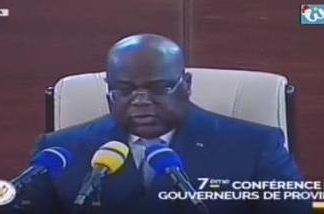 7è Conférence des gouverneurs: Félix TSHISEKEDI met en garde les Gouverneurs qui tentent de mettre en danger l’État de Droit