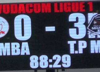 LINAFOOT DIVISION 1 : AS SIMBA PERD DEVANT TP MAZEMBE