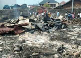 Nord-Kivu: 4 personnes perdent la vie dans un incendie à GOMA