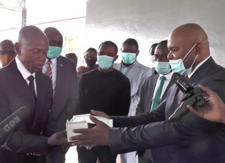 Lualaba : 21.000 cache-nez distribués aux enseignants