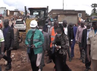 Lualaba: Fifi MASUKA visite les différentes réalisations de la commune de DILALA
