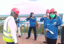 Lualaba: Albert YUMA visite les installations de la Société Minière DEZIWA S.A.S