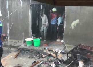 Kolwezi : Une maison d’habitation partie en fumée