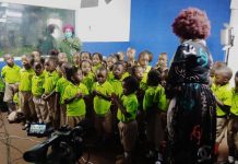 Lualaba : Les Bambins du CS LES ÉRUDITS découvrent WANGU RTV