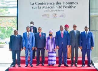 RDC/Conférence des hommes sur la masculinité positive: Les Chefs d’Etat s’engagent à mettre fin aux violences contre les femmes et filles en Afrique
