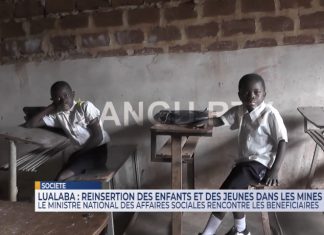 Lualaba: Plus d’une centaine d’enfants sortie des mines et réintégrée dans la société