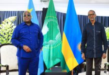 Tête à tête de Félix Tshisekedi et Paul Kagame à Gisenyi
