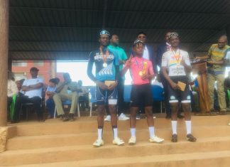 Ligue de cyclisme du Katanga : HERVÉ MWIKA ET AMISSI YANDA couronnés au terme de la course dédiée aux héros nationaux