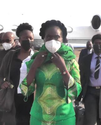 RDC : Arrivée de la Ministre d’Etat, Ministre du portefeuille Adèle Kayinda au Lualaba