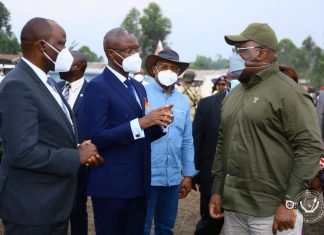 Goma: Le Chef de l’État en visite de réconfort