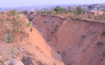 Lualaba : Les érosions à l’origine des accidents au quartier Joli site cinquantenaire